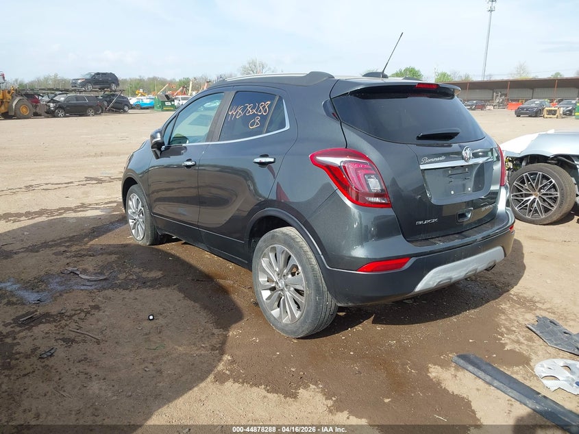 2017 Buick Encore 1.4 Preferred grey Lot 111044878288 Vin KL4CJASB0HB217797