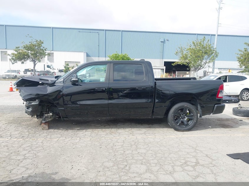 2021 Ram 1500 Big Horn 4X2 5'7 Box VIN: 1C6RREFT1MN574196 Lot: 44878327