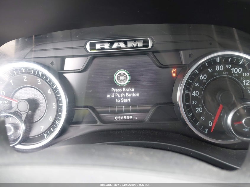 2021 Ram 1500 Big Horn 4X2 5'7 Box VIN: 1C6RREFT1MN574196 Lot: 44878327