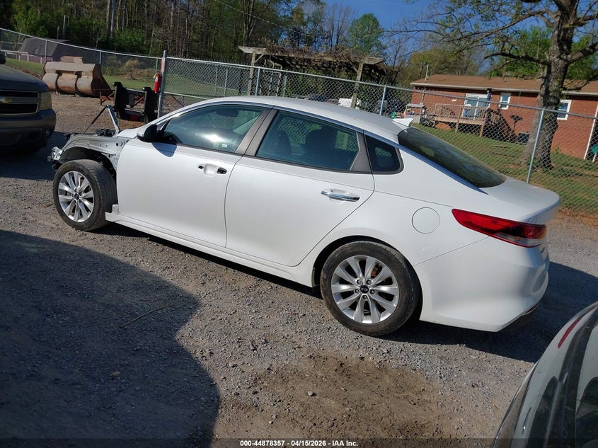 Vin: 5xxgt4l34gg069611, lot: 45375688, kia optima lx 20163