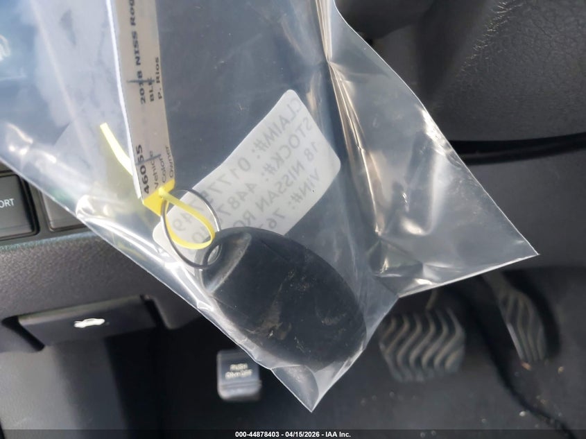 2018 Nissan Rogue Sv VIN: 5N1AT2MT2JC767548 Lot: 44878403