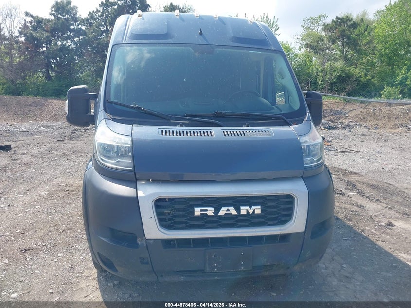 2019 Ram Promaster 3500 Cargo Van High Roof 159 Wb Ext VIN: 3C6URVJG6KE563958 Lot: 44878406