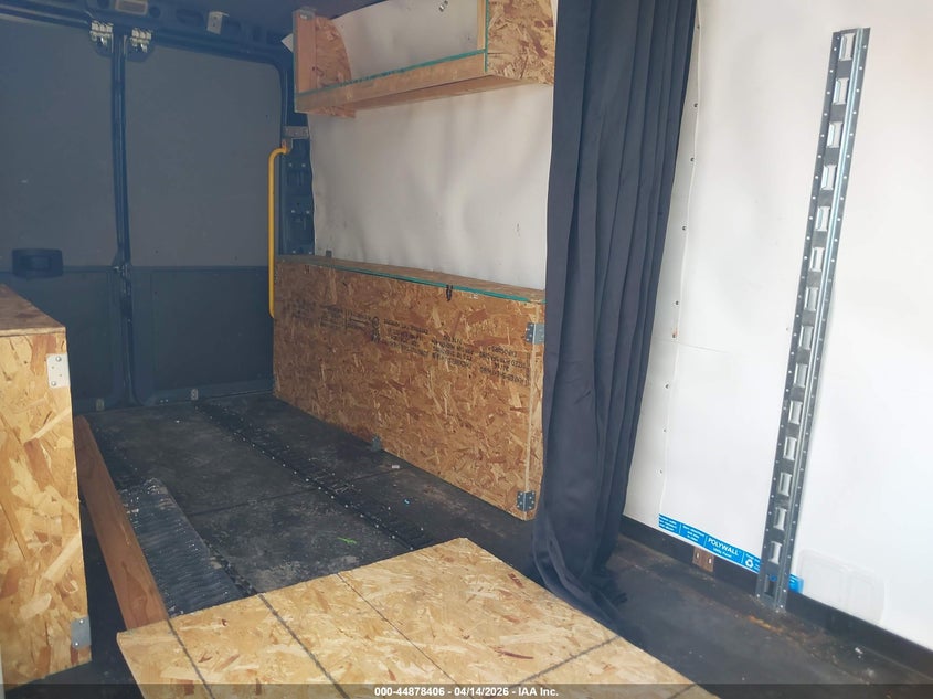 2019 Ram Promaster 3500 Cargo Van High Roof 159 Wb Ext VIN: 3C6URVJG6KE563958 Lot: 44878406