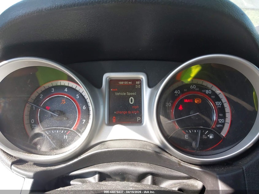 2016 Dodge Journey Se VIN: 3C4PDCAB1GT149115 Lot: 44878437