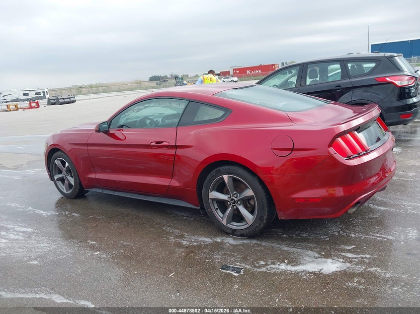 2015 Ford Mustang V6 VIN: 1FA6P8AMXF5338321 Lot: 44878502