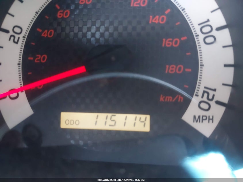 2015 Toyota Tacoma Base V6 VIN: 3TMLU4EN0FM164724 Lot: 44878503