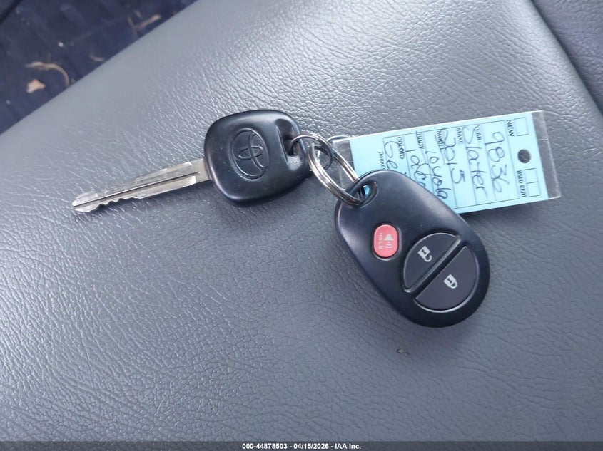 2015 Toyota Tacoma Base V6 VIN: 3TMLU4EN0FM164724 Lot: 44878503