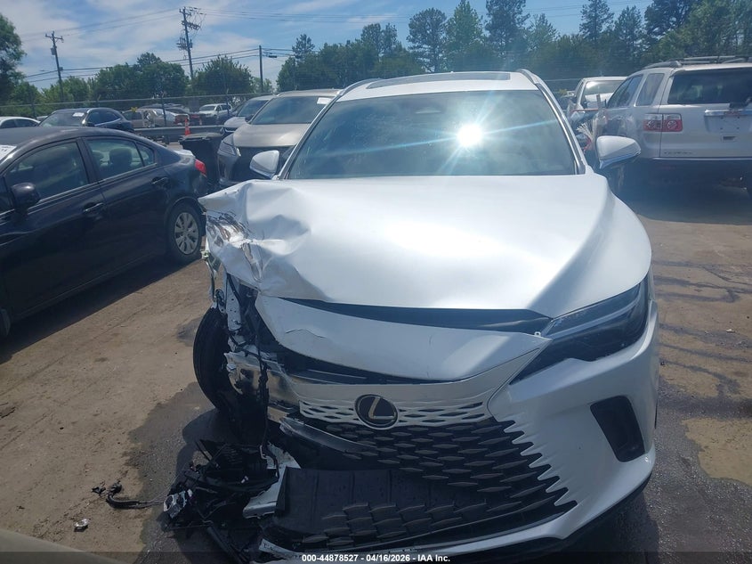 2025 Lexus Rx 2.5 Rx 350H Premium white Lot 111044878527 Vin 2T2BBMCA3SC089856