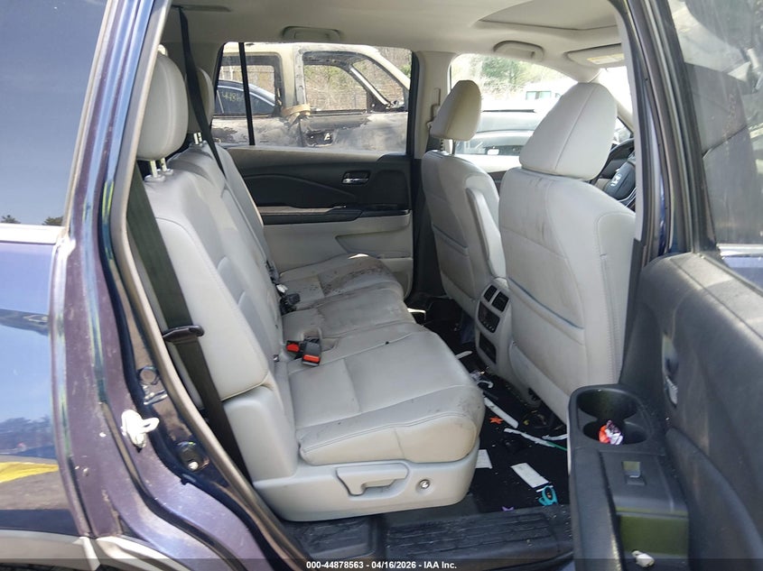 2017 Honda Pilot 3.5 Ex-L blue Lot 111044878563 Vin 5FNYF6H55HB077786