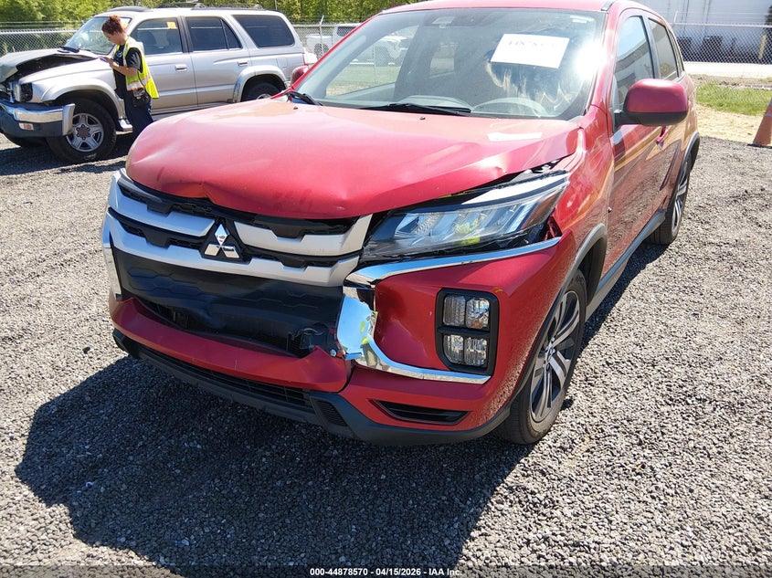 2022 Mitsubishi Outlander Sport 2.0 Es Awc VIN: JA4ARUAUXNU004666 Lot: 44878570