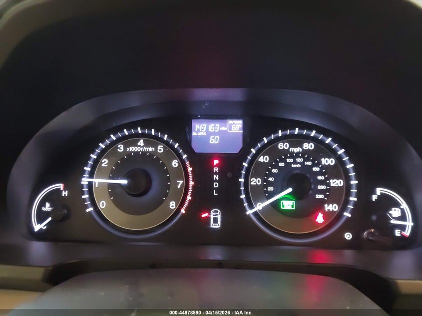 2015 Honda Odyssey Ex-L VIN: 5FNRL5H67FB027968 Lot: 44878590