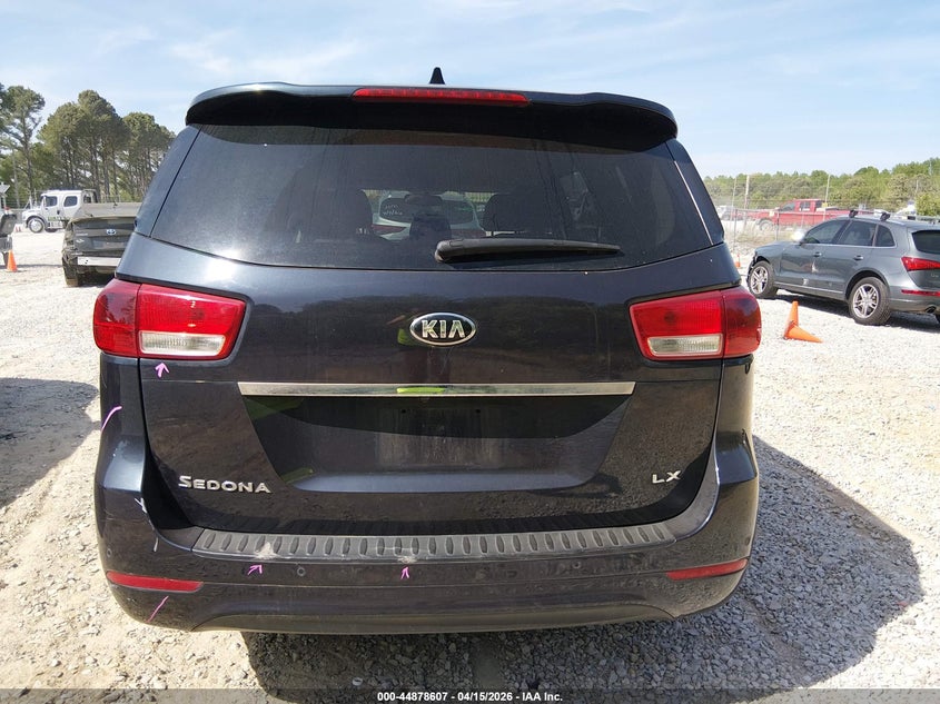 2016 Kia Sedona Lx VIN: KNDMB5C15G6162064 Lot: 44878607
