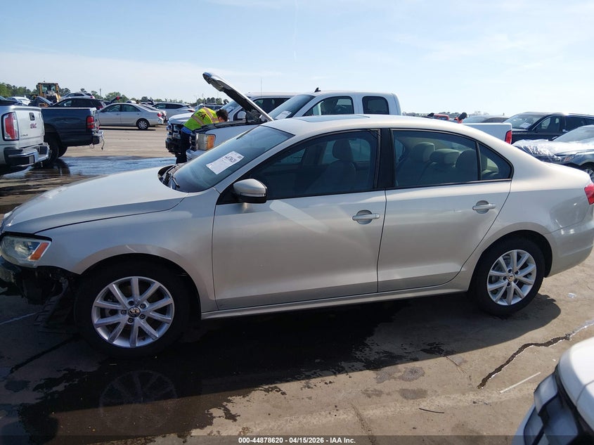 2011 Volkswagen Jetta 2.5L Se VIN: 3VWDX7AJ9BM307127 Lot: 44878620