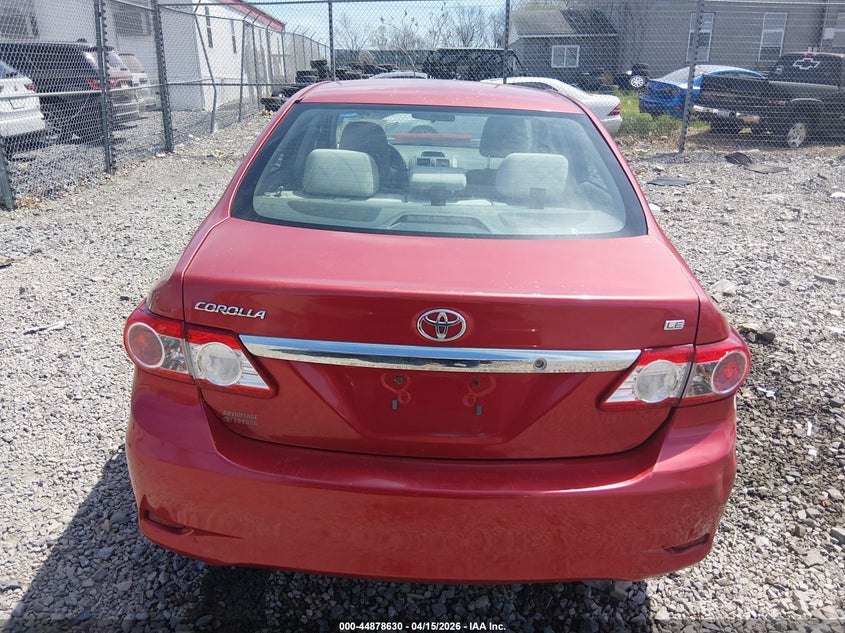 2012 Toyota Corolla Le VIN: 2T1BU4EE8CC850834 Lot: 44878630