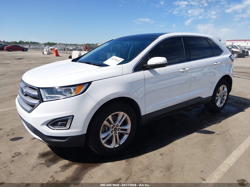 Vin: 2fmpk4j96hbb15799, lot: 45375971, ford edge sel 20172