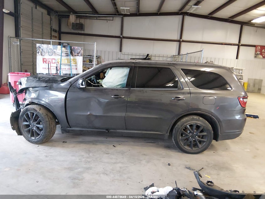 1C4RDHDG7HC724599 2017 Dodge Durango 3.6 Gt Rwd grey