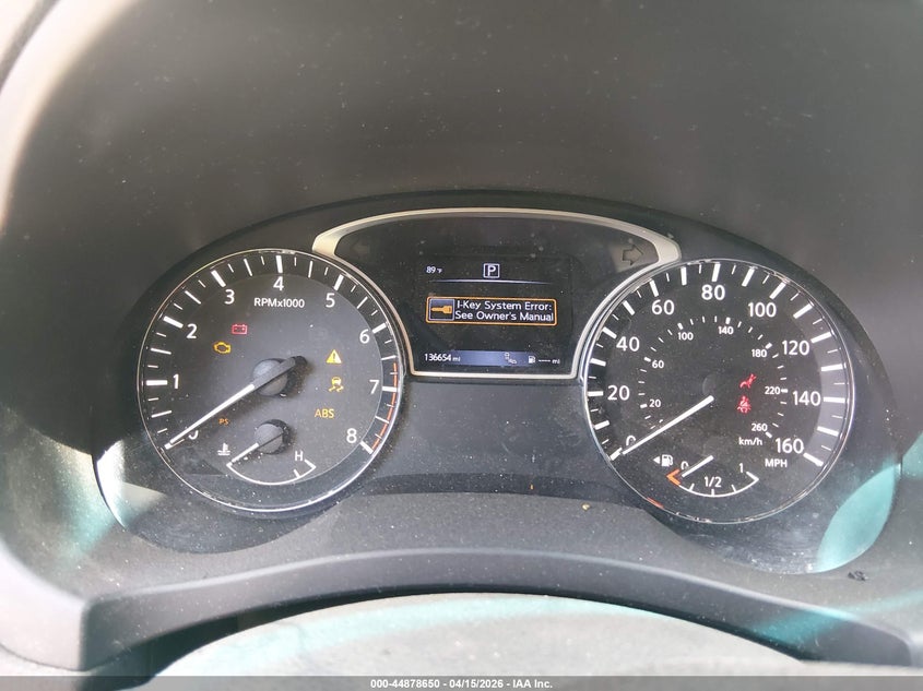 2017 Nissan Altima 2.5 Sv VIN: 1N4AL3AP4HC225076 Lot: 44878650