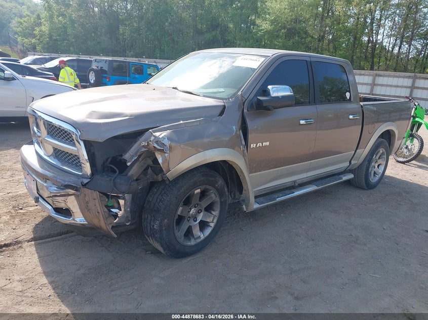 Vin: 1d7rv1ct6as147228, lot: 45376014, dodge ram 1500 laramie 20102