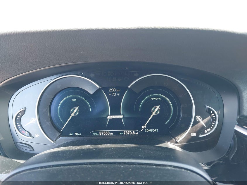 2018 BMW 530E xDrive Iperformance VIN: WBAJB1C51JB374275 Lot: 44878731