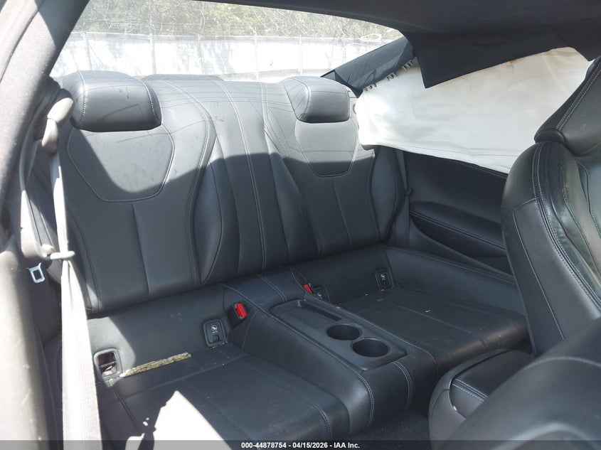 2017 Infiniti Q60 3.0T Red Sport 400 VIN: JN1FV7EKXHM611031 Lot: 44878754