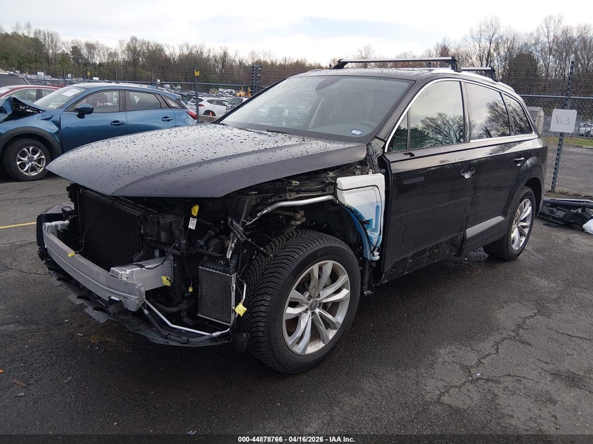 2019 Audi Q7 3.0 55 Premium black Lot 111044878766 Vin WA1LAAF70KD007699
