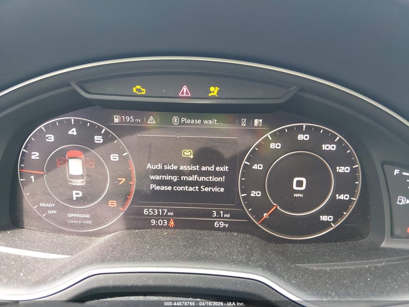 2019 Audi Q7 3.0 55 Premium black Lot 111044878766 Vin WA1LAAF70KD007699