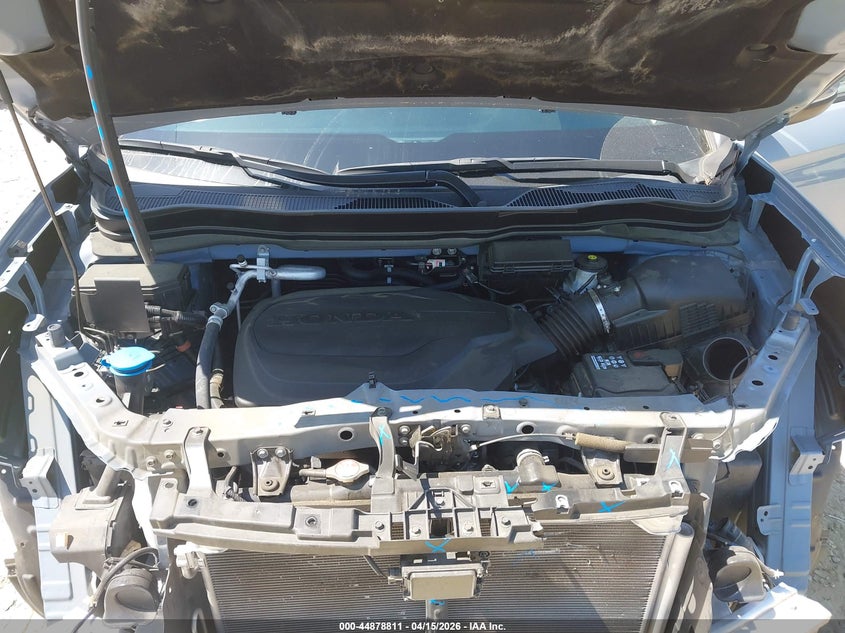 2022 Honda Passport 2Wd Ex-L VIN: 5FNYF7H52NB002500 Lot: 44878811