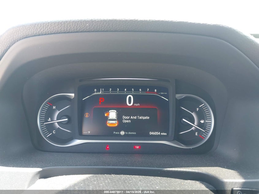 2022 Honda Passport 2Wd Ex-L VIN: 5FNYF7H52NB002500 Lot: 44878811