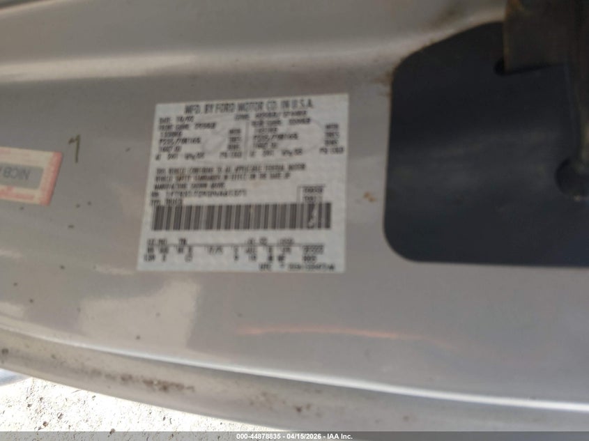 2003 Ford F-150 Xl/Xlt VIN: 1FTRX17293NA61371 Lot: 44878835