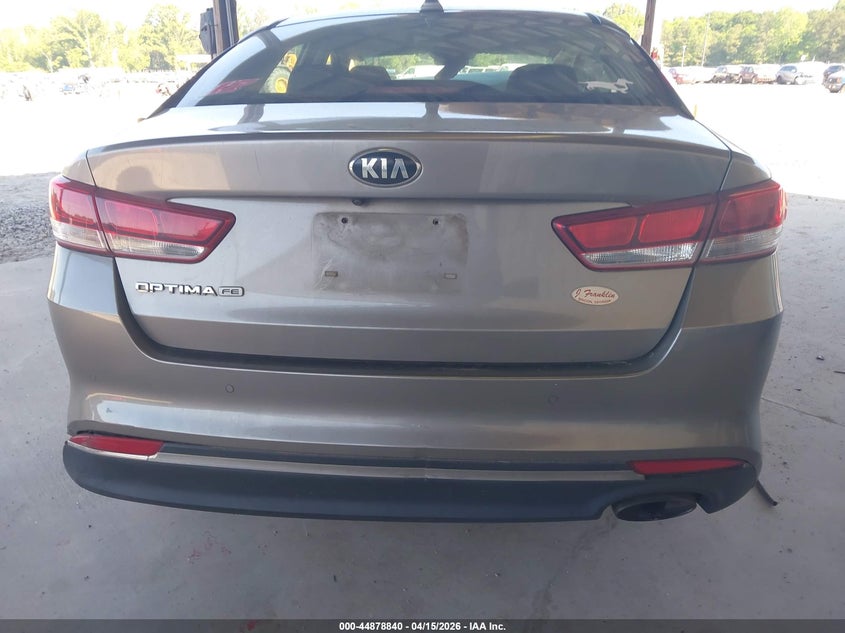 2016 Kia Optima Lx VIN: 5XXGT4L30GGC99642 Lot: 44878840