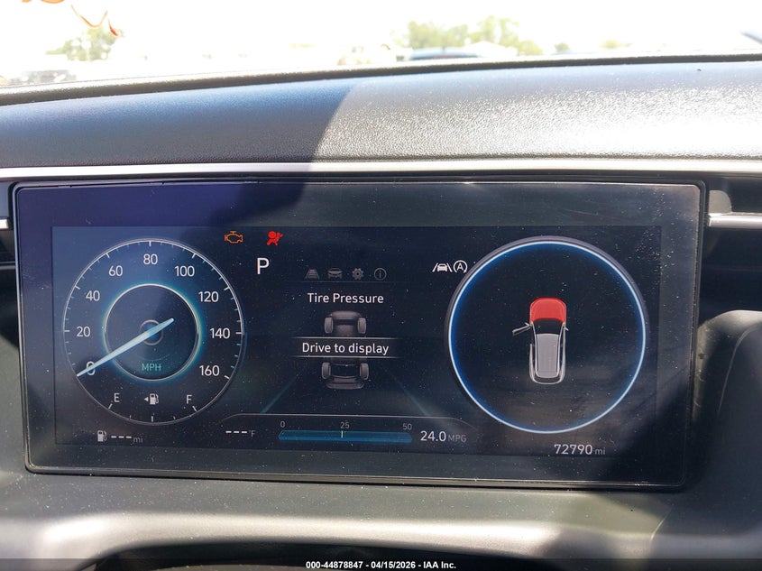 2022 Hyundai Tucson Sel VIN: 5NMJF3AE1NH129015 Lot: 44878847