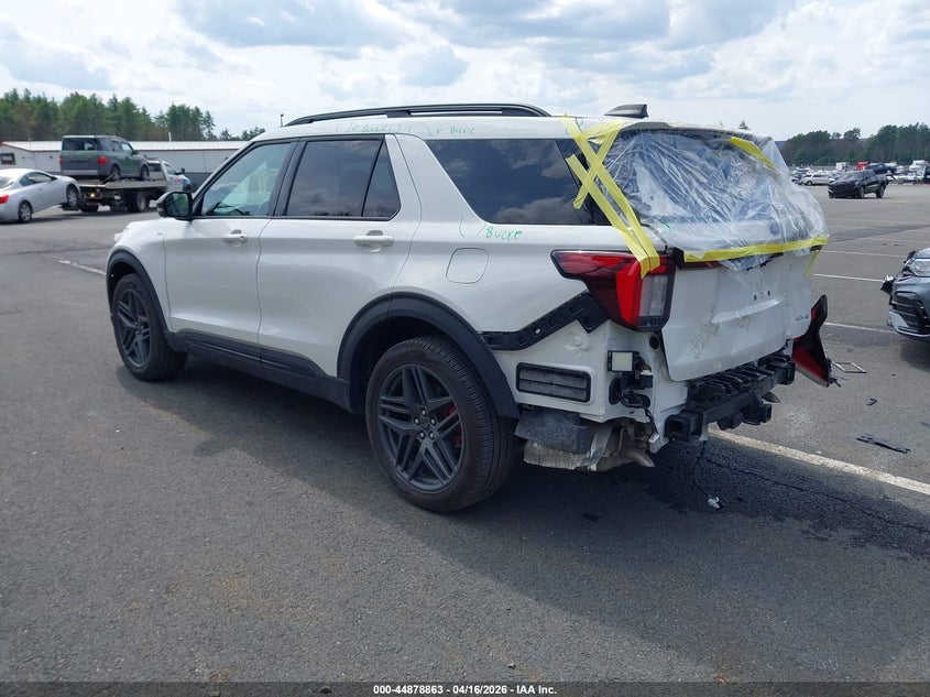 Vin: 1fmuk8kh2sgb90581, lot: 45376194, ford explorer st-line 20253