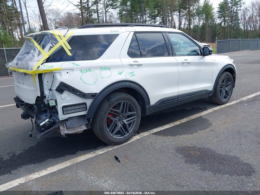 Vin: 1fmuk8kh2sgb90581, lot: 45376194, ford explorer st-line 20254