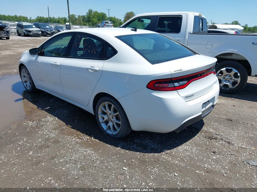 Vin: 1c3cdfbaxdd346165, lot: 45376225, dodge dart sxt 20133