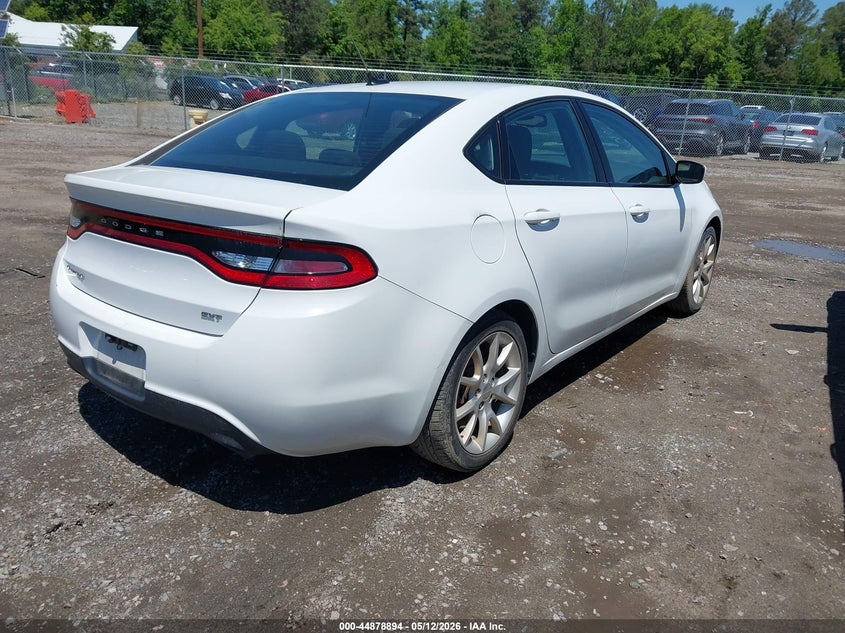 Vin: 1c3cdfbaxdd346165, lot: 45376225, dodge dart sxt 20134