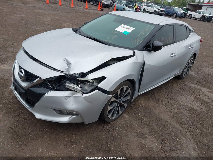 Vin: 1n4aa6ap3gc411276, lot: 45376248, nissan maxima 3.5 sr 20162