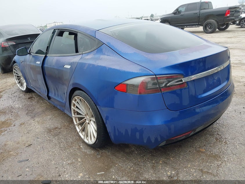 Vin: 5yjsa1e10gf161232, lot: 45376251, tesla model s 20163