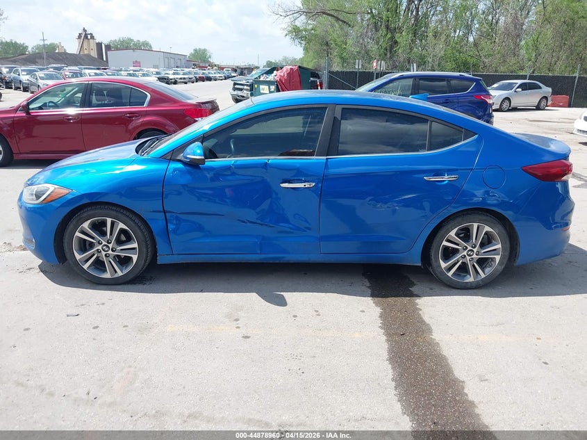 2017 Hyundai Elantra Limited VIN: KMHD84LF5HU075424 Lot: 44878960