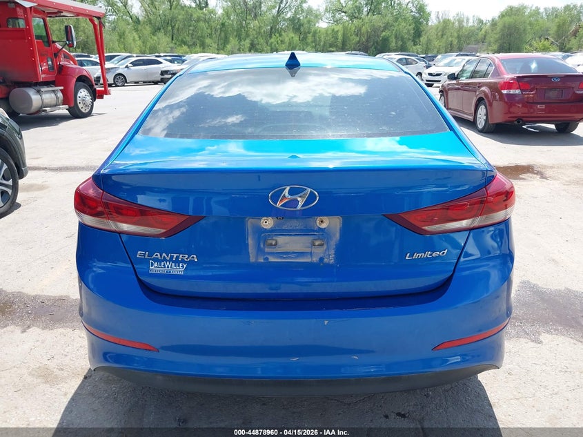 2017 Hyundai Elantra Limited VIN: KMHD84LF5HU075424 Lot: 44878960