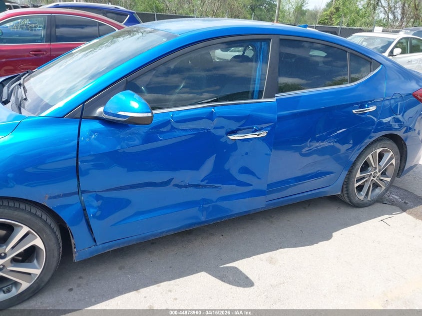 2017 Hyundai Elantra Limited VIN: KMHD84LF5HU075424 Lot: 44878960