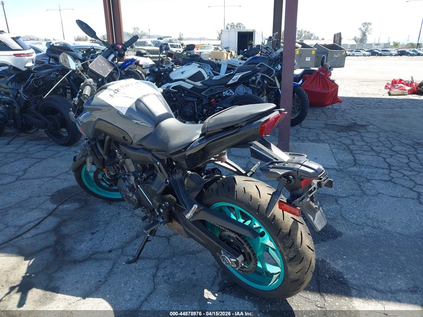 2023 YAMAHA MT07 auction photo 3