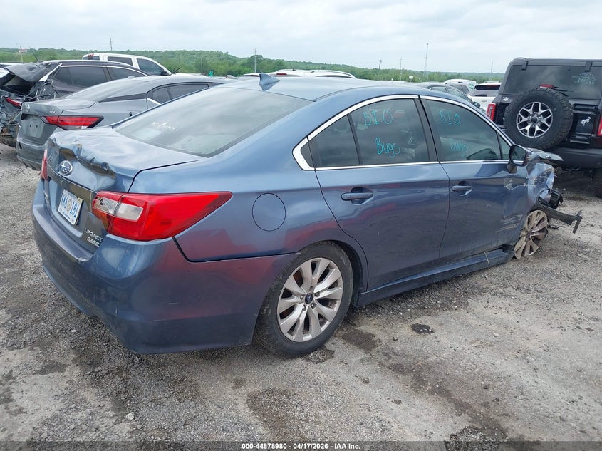 2016 SUBARU LEGACY auction photo 4