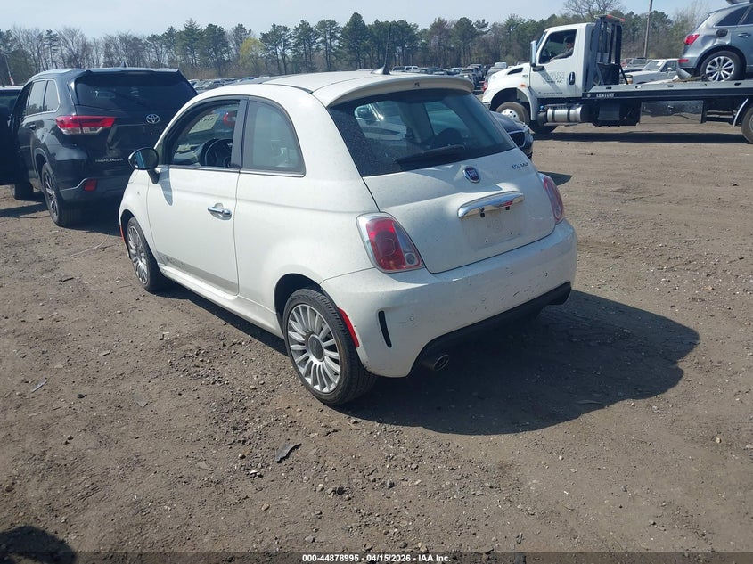 Vin: 3c3cffch8jt524263, lot: 45376326, fiat 500 lounge 20183