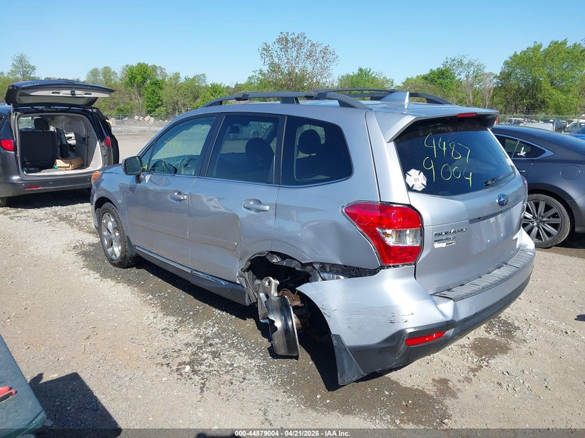 Vin: jf2sjaxc4gh415668, lot: 45376335, subaru forester 2.5i touring 20163