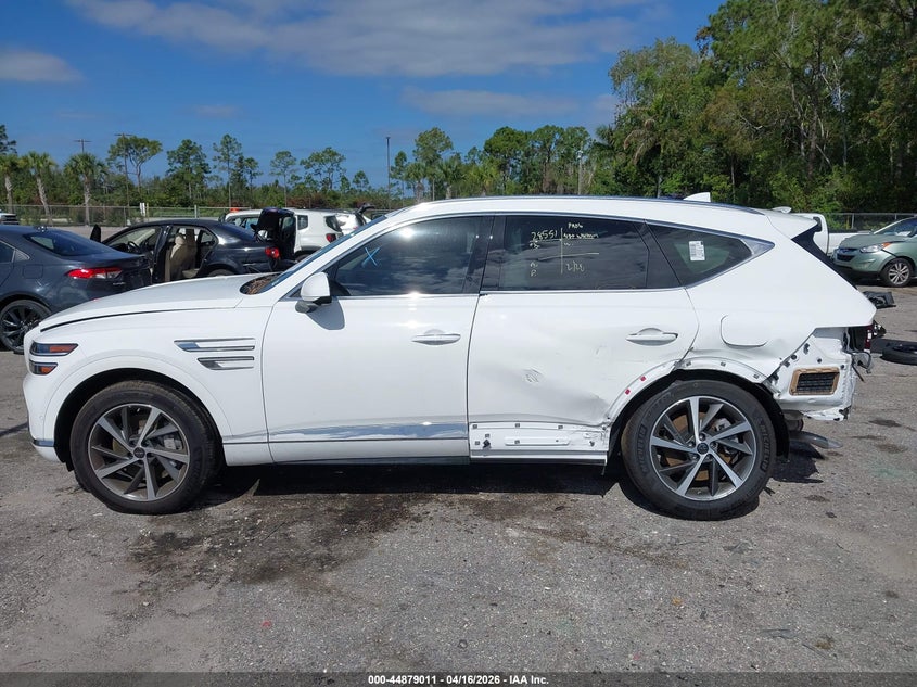 2025 Genesis Gv80 3.5T Advanced Awd VIN: KMUHDESC4SU275505 Lot: 44879011