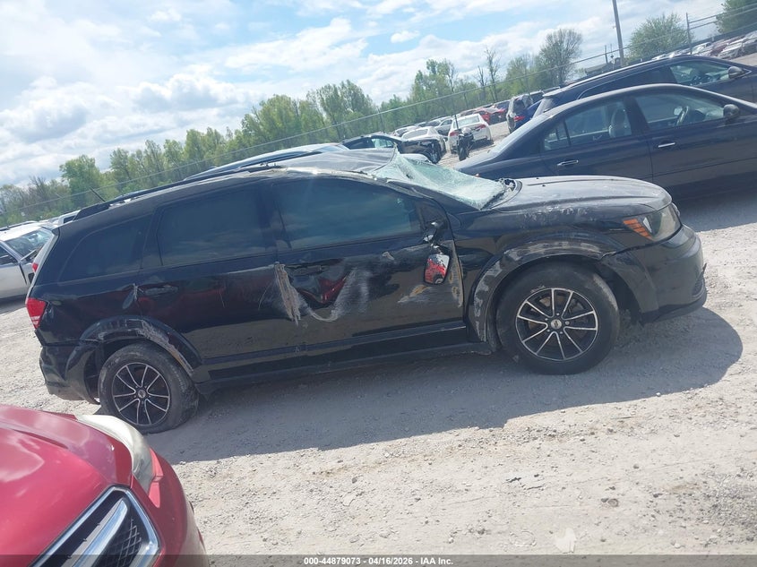 2018 Dodge Journey 2.4 Se black Lot 111044879073 Vin 3C4PDCAB1JT208882