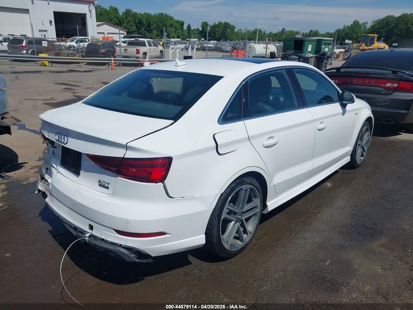 Vin: wauj8gff8h1016015, lot: 45376445, audi a3 2.0t premium 20174