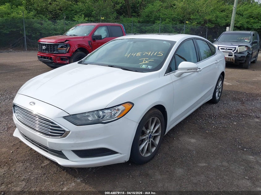 2017 Ford Fusion Se 3FA6P0HDXHR346197 photo 1