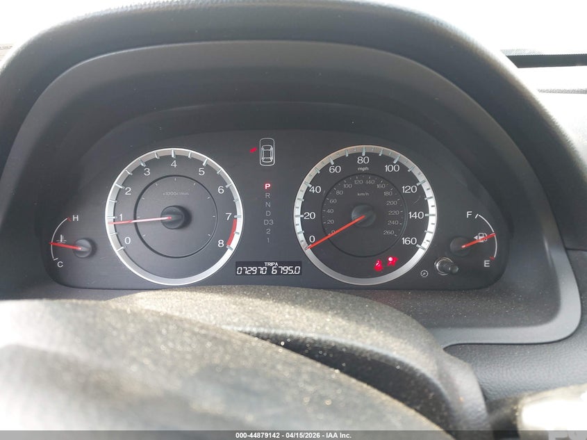 2012 Honda Accord 2.4 Ex-L VIN: 1HGCP2F81CA174676 Lot: 44879142