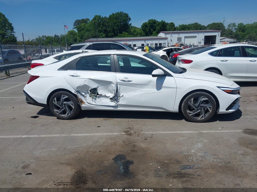 2025 Hyundai Elantra Sel Convenience VIN: KMHLS4DG1SU906770 Lot: 44879167